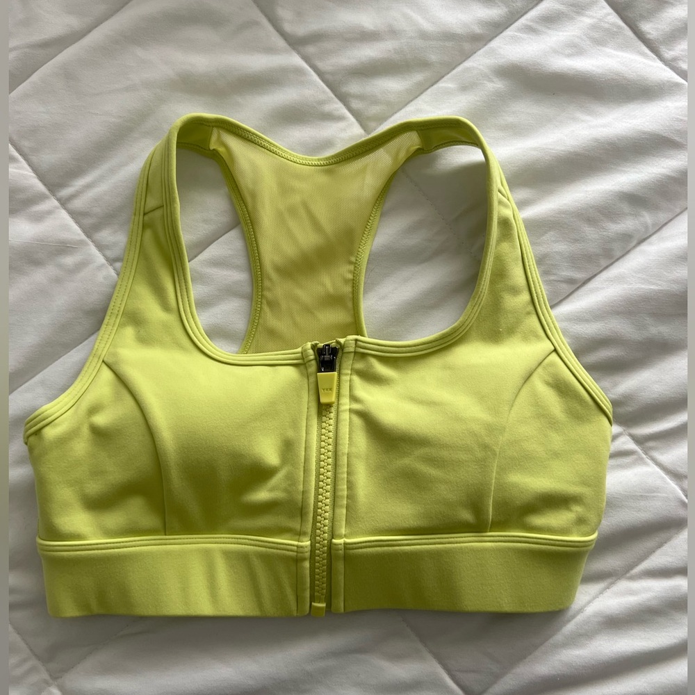 Lime Green Sports Bra